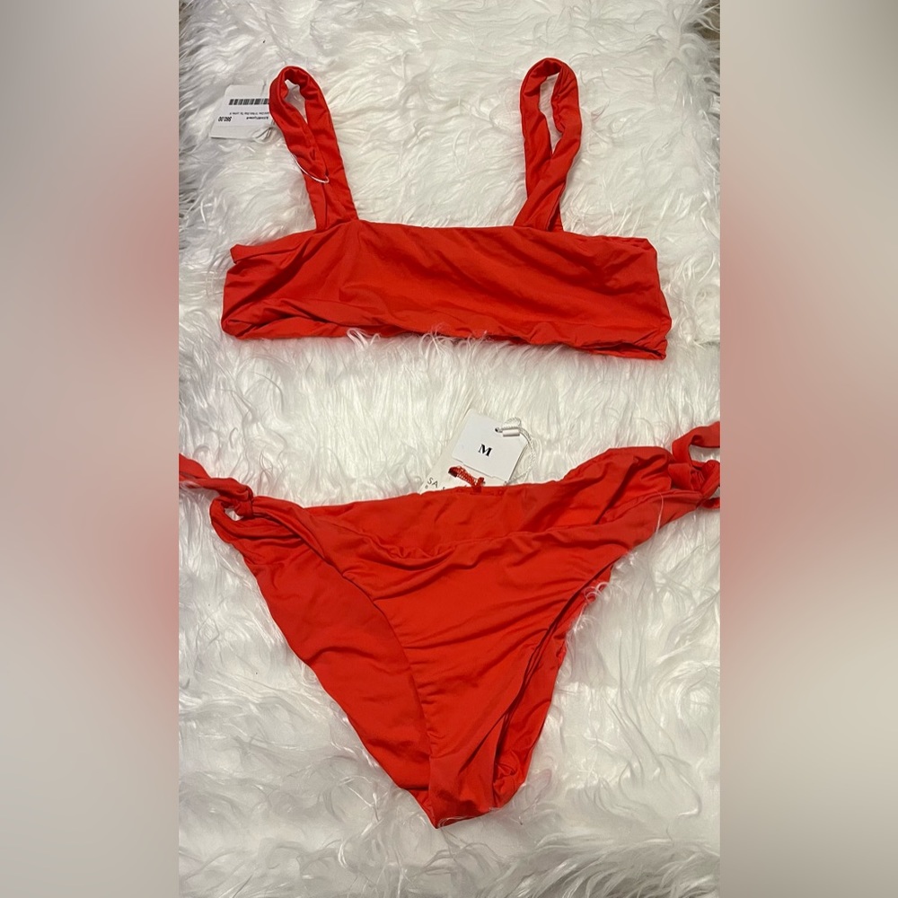 Red Authentic San Lorenzo bikini🌹